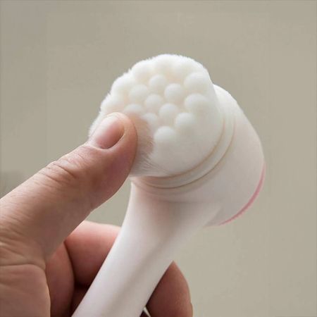 Nobrand---Bastão-de-Limpeza-Facial-2-em-1-Pincel-e-Esfoliador-Branco-com-Rosa--3