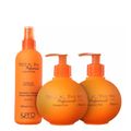 K Pro Petit Teen - Shampoo sem Sal+Condicionador +Leave-in