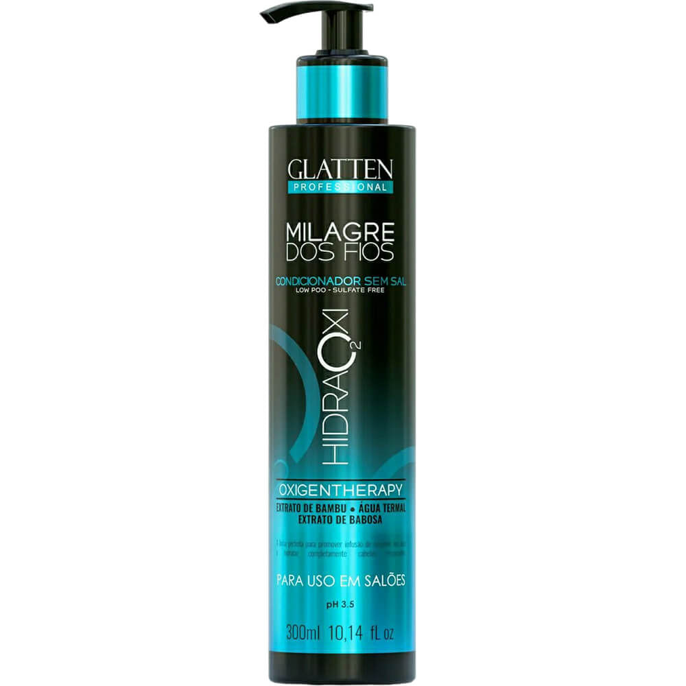 Glatten Milagre dos Fios HidraOxi - Condicionador Terapia de Oxigênio 300ml