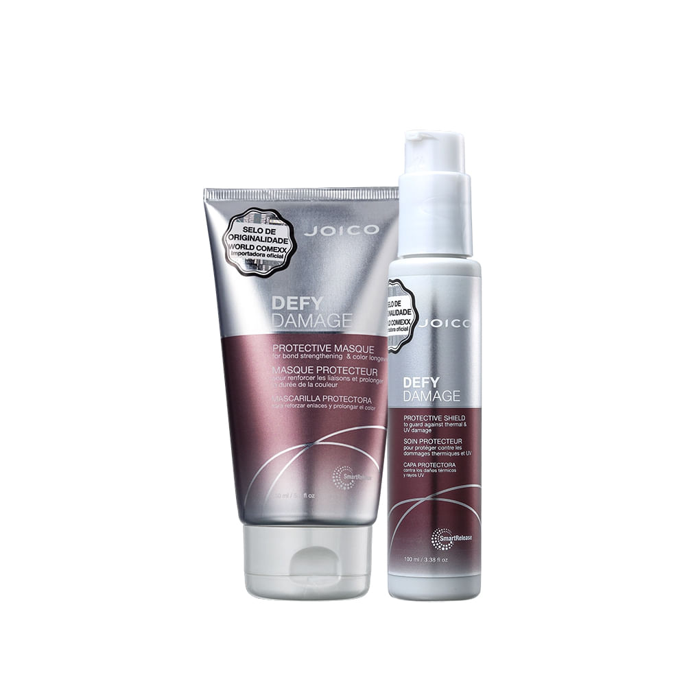 Kit Joico Defy Damage e  Protective Máscara Capilar  Leave-in + Máscara
