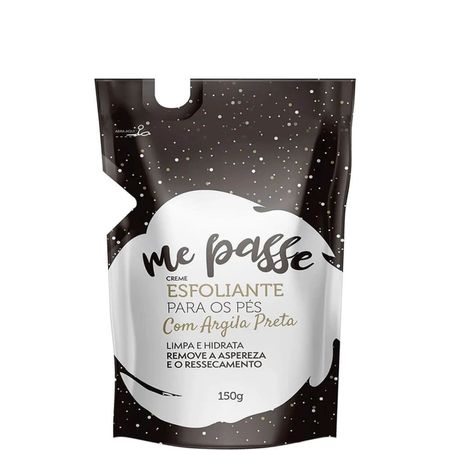 Corpo-Dourado-Me-Passe---Esfoliante-Creme-para-os-Pés-Argila-Preta-150g--1