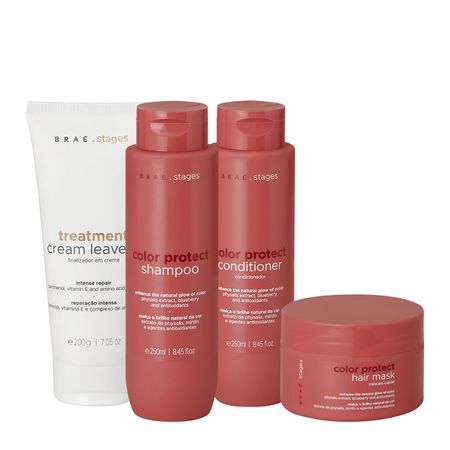 Kit-Braé-Stages-Color-Protect-Home--Shampoo-+-Condicionador-+-Máscara-+-Leave-in--1