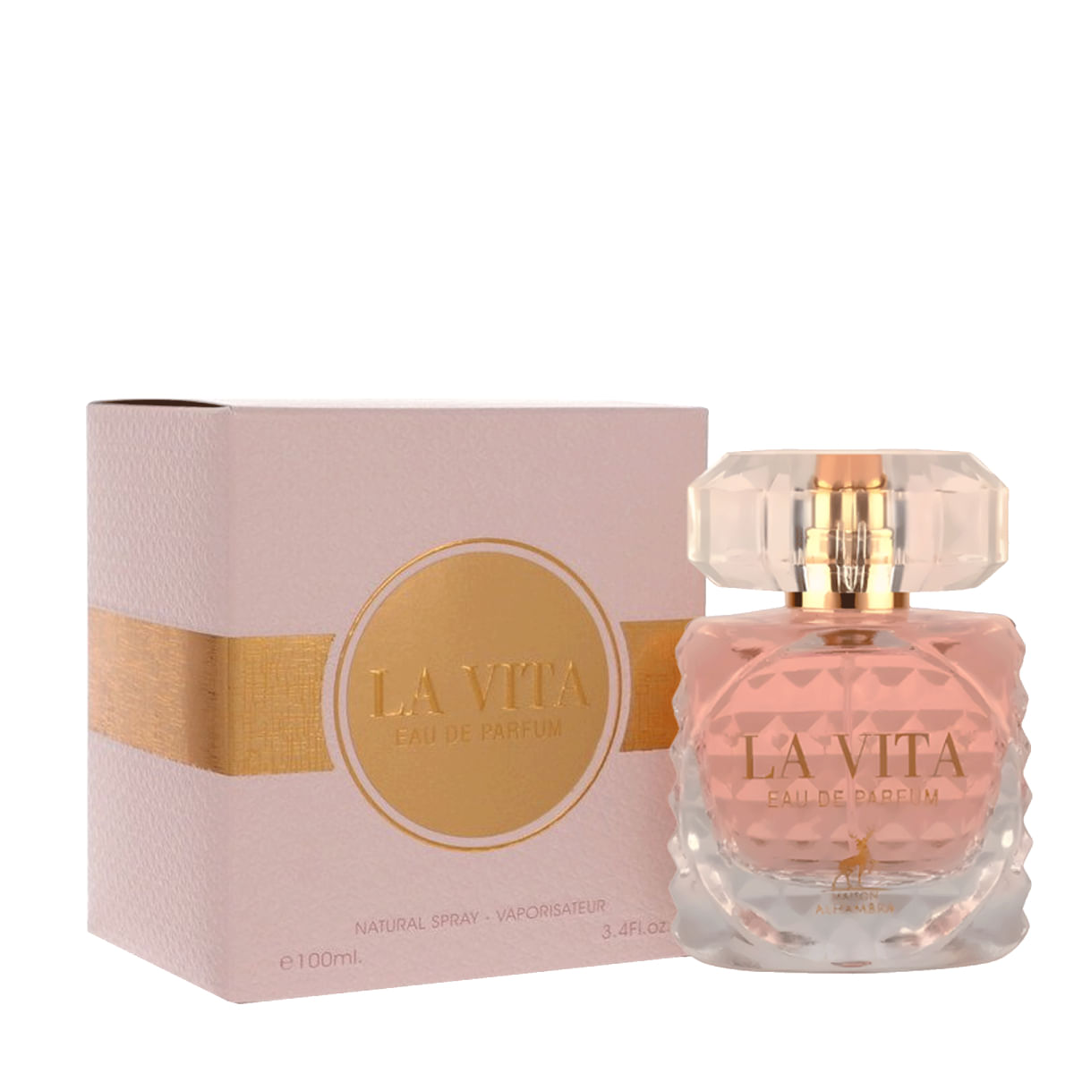 La Vita Maison Alhambra Eau de Parfum Perfume Árabe Feminino 100ml