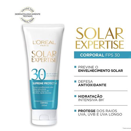L'Oréal-Paris-Solar-Expertise-Supreme-Protect-4-FPS30---Protetor-Solar-Corporal-200ml--3