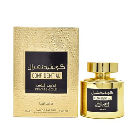 Lattafa-Confidential-Private-Gold-Eau-de-Parfum---Perfume-Unissex-100ml-100ml--4