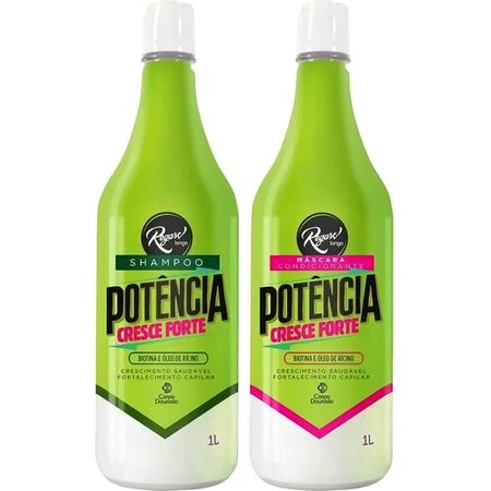 Corpo-Dourado-Regarv---Kit-Potência-Cresce-Forte-Biotina-Litro-Duo-(2-Produtos)--1