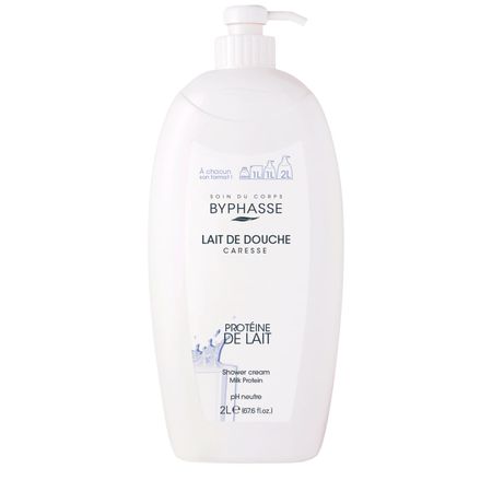 Byphasse-Caresse-Shower-Cream-Milk-Protein----Sabonete-Corporal-2000ml-1-Un--2