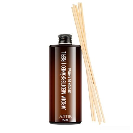 Difusor-Jardim-Mediterrâneo-Refil---250ml-+-Jogo-de-Varetas--1