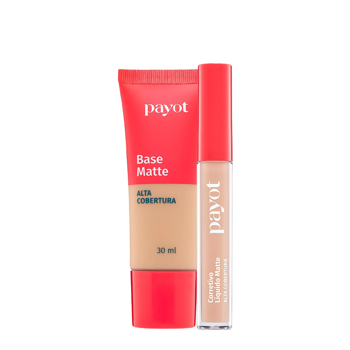 Kit Payot Alta Cobertura Base Cor 2 e Corretivo Cor 1.5 (2 produtos)