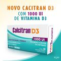 Calcitran D3 1.000UI 30 Comprimidos - Cálcio Citrato Malato com Vitamina D