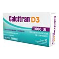 Calcitran D3 1.000UI 30 Comprimidos - Cálcio Citrato Malato com Vitamina D