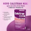 Calcitran MDK 60 Comprimidos - Cálcio com Magnésio, Vitamina D e K