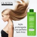 Glatten Bioplastia de Quiabo - Escova Progressiva Liso Brilhante 1L