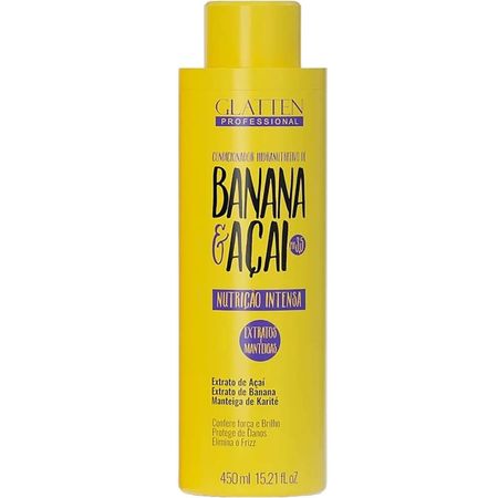 Glatten-Banana-&-Açaí---Condicionador-Nutrição-Intensa-450ml--1