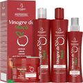 Bio Instinto Vinagre de Maçã - Kit Brilho e Equilíbrio do pH Capilar (4 Produtos)