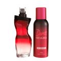 Kit Shakira Dance Red Midnight - Eau de Toilette 80ml + Desodorante Spray 150ml Kit