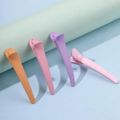 Nobrand - Kit Clips de Cabelo Curvos 7cm Tons Pastel (4 Peças)
