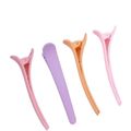Nobrand - Kit Clips de Cabelo Curvos 7cm Tons Pastel (4 Peças)