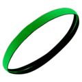 Nobrand - Mini Faixa de Cabelo Esportiva Com Silicone Antiderrapante Verde Escuro