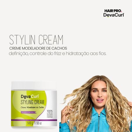 Kit-Deva-Curls-Styling-Cream-500g-+-Máscara-Heaven-in-Hair-500g-+-Escova--4