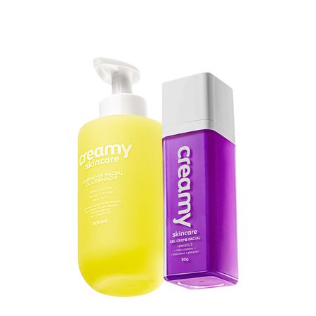 Kit-Creamy-Skincare-Limpador-Glicerinado-e-Gel-Creme-Retinol-0,3-(2-produtos)--1