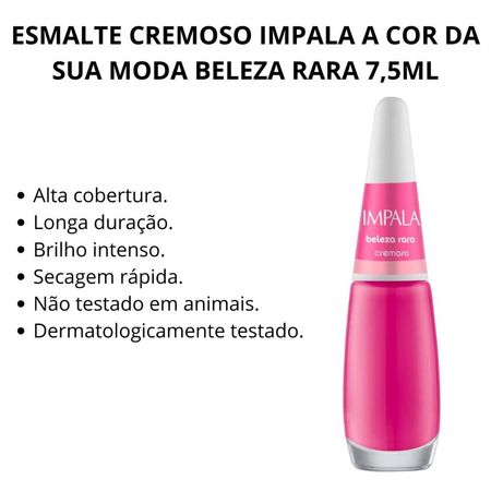 Esmalte-Cremoso-Impala-A-Cor-da-Sua-Moda-Beleza-Rara-7,5ml--2