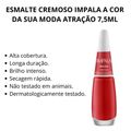 Esmalte Cremoso Impala A Cor da Sua Moda Atração 7,5ml