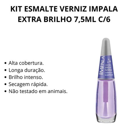 Kit-Esmalte-Verniz-Impala-Extra-Brilho-7,5ml-C/6--2