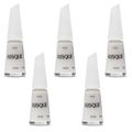 Kit Esmalte Natural Risqué Renda 8ml C/5