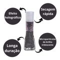 Esmalte Dailus Babado e Gliteria Melhor Não, Mas Bora 8ml
