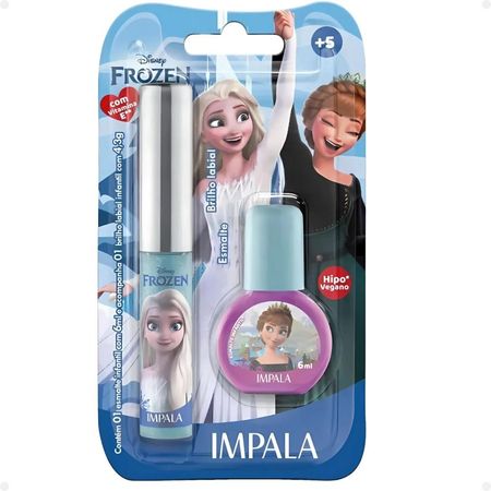 Kit-Impala-Frozen:1-Esmalte-e-1-Brilho-Labial--1