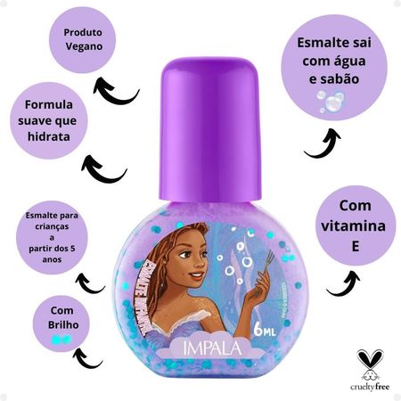 Esmalte-Infantil-Impala-Disney-Quero-Ser-Desse-Mundo-6ml--2