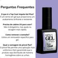 Top Coat Impala Gel Plus Verniz em Gel