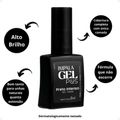 Esmalte Impala Gel PLus Preto Intenso