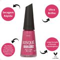 Esmalte Cremoso Risqué ManiCores Faço o Pinx em Casa 8ml