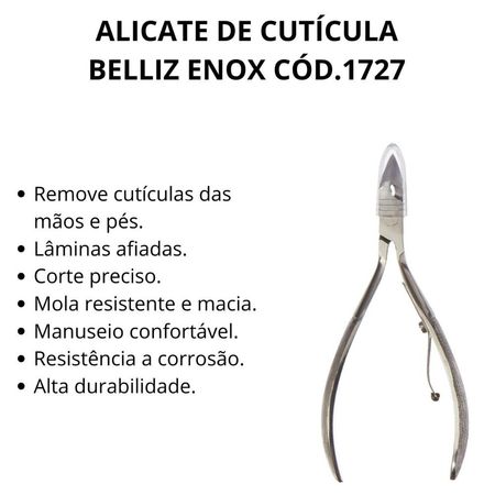 Alicate-de-Cutícula-Belliz-Enox-Cód.1727--2