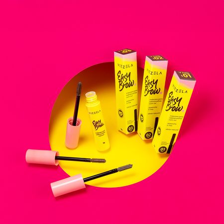 Vizzela-Easy-Brow-Cor-1-Marrom-Médio---Máscara-para-Sobrancelha-3g--3