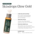 Care Natural Beauty Skindrops Glow Gold - Sérum Facial Hidratante e Iluminador 30ml