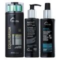 Kit Truss Equilibrium - Shampoo 300ml + Night Spa 250ml + Finalizador Amino 225ml