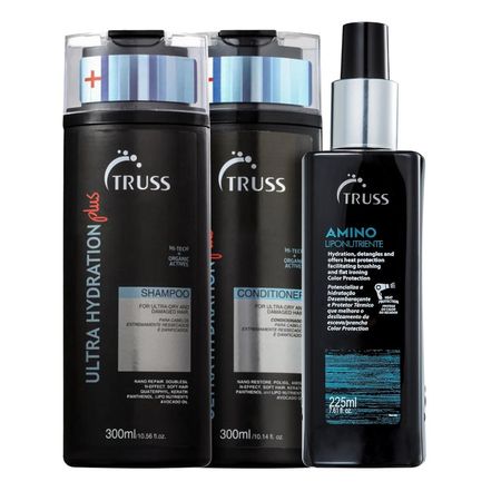 Kit-Truss-Ultra-Hydration-Plus---Shampoo-300ml-+-Condicionador-300ml-+-Finalizador-Amino-225ml--1