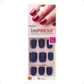 Unhas Autocolantes Kiss New York Impress Curto Follow Me Bip420br