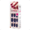 Unhas Autocolantes Kiss New York Impress Curto Follow Me Bip420br