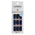Unhas Autocolantes Kiss New York Impress Quadrado Médio Look At Me Bipm420br