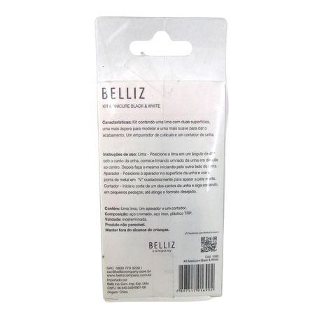 Kit-Manicure-Belliz-Black-&-White-Cod.-1699--4