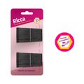 Grampo Para Cabelo 50 Un. Preto Nº 5 Ricca