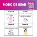 Kit Impala Barbie:1 Esmalte Glitter Estilo e Brilho e Paleta de Maquiagem Infantil