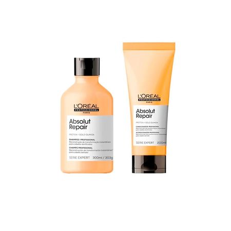 Kit-L'oréal---Shampoo-Absolut-repair-300ml-+-Condicionador-Absolut-repair-200ml--1