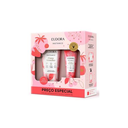 Kit-Eudora-Frutas-Vermelhas-Creme-Mãos-30g-+-Creme-Hidratante-Corporal-75ml--1