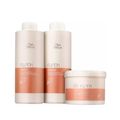 Kit Wella Fusion 1000ml - Shampoo 1L + Condicionador 1L + Máscara 500ml