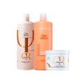 Kit Wella Oil Reflections + Nutri Enrich - Shampoo Oil Reflections 1L +  Condicionador Nutri Enrich 1L + Máscara Oil Reflections 500ml